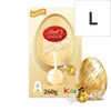Lindt Lindor White Chocolate Egg with White Truffles 260g -Big Easter Egg