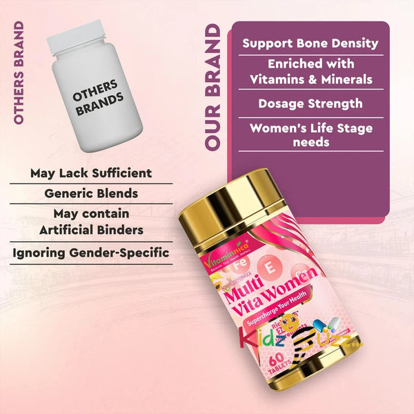 Vitaminnica Multi Vita Women Multivitamines x 3