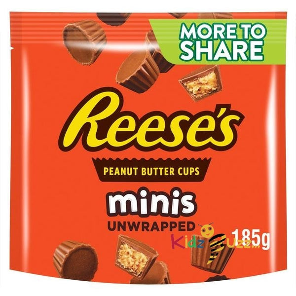 Reese's Peanut Butter Cups Minis Unwrapped 90G Pack of 3
