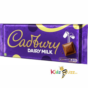 Cadbury Dairy Milk Chocolate Bar Large 360G (Pack of 2)
