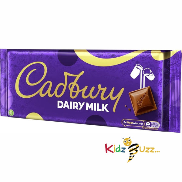 Cadbury Dairy Milk Chocolate Bar Large 360G Pack of 2