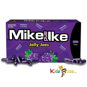 Mike and Ike, Jolly Joes Chewy Grape Flavoured Candy 141 g (Pack Of 3)