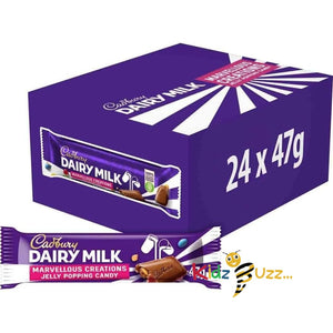 Full Box Cadburys Chocolate bars (24x47g Dairy Milk Marvellous Creations)