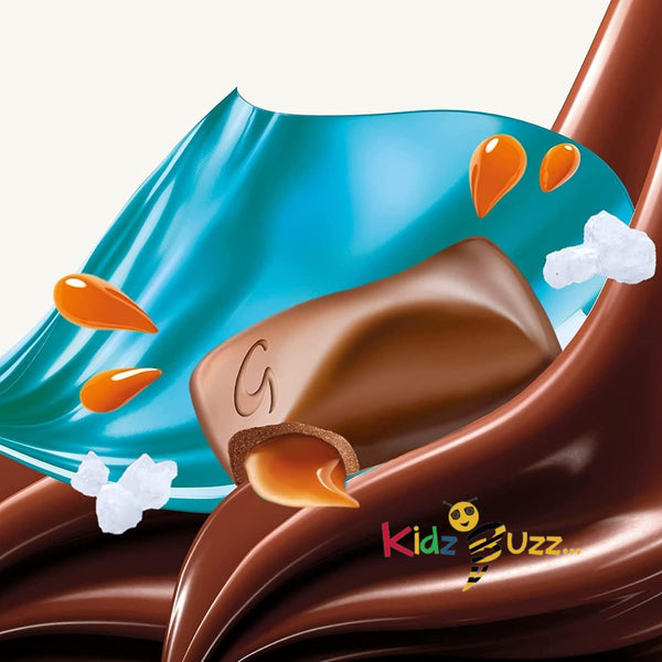 Galaxy Chocolate Bar, Salted Caramel & Milk Chocolate, 135g Pack of 24 - kidzbuzzz