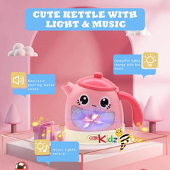 Tea Sets for Children, Role Play Food Toys, Toy Kitchen Accessories