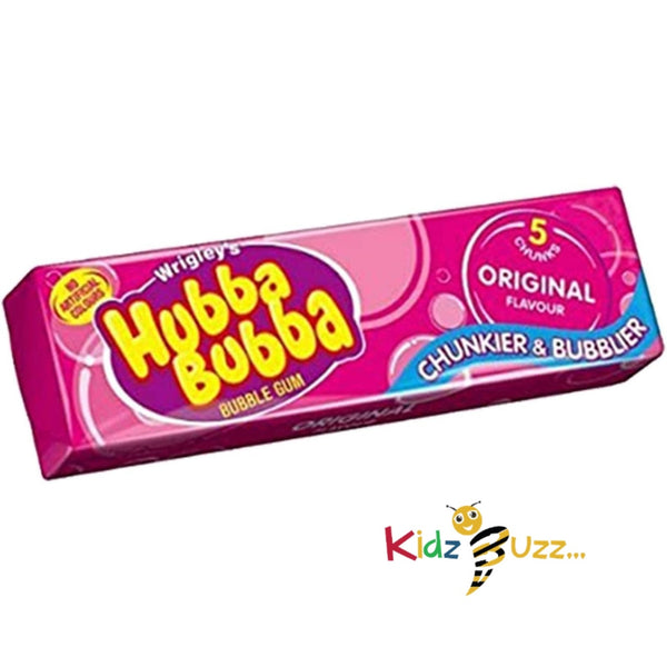 Hubba Bubba Original Bubblegum 5-piece Pack of 20