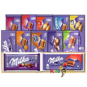 MILKA MIX CHOCOLATE BARS (Pack of 6) Delicious Tasty & Twisty