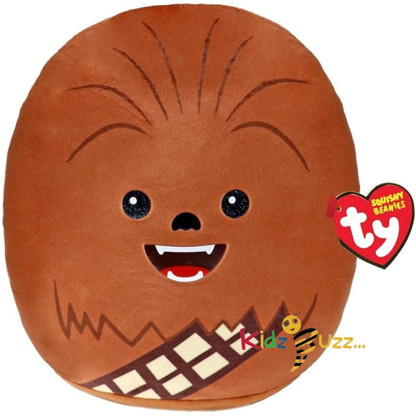 Ty Chewbacca Disney Star Wars Squishy Beanie ,Baby Soft Plush Toy, Collectible Cuddly Stuffed Teddy
