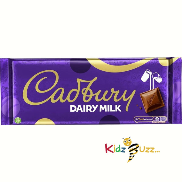 Cadbury Dairy Milk Chocolate Bar Large 360G Pack of 2