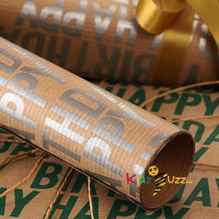 7Pcs Wrapping Paper Set-Birthday Wrapping Paper Set