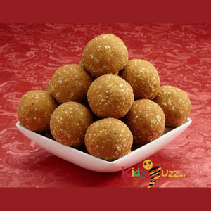 (Panjiri Ladoo) Delicious Indian Traditional Sweets To Sweeten Up Your Celebration Best Gift For All Occasions Marriage,Diwali,Holi (1 kg)