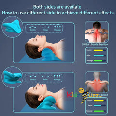 3 in 1 Neck Stretcher for Pain Relief and Aligning Cervical Spine