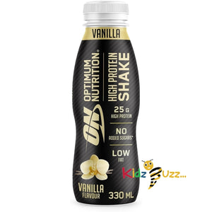 Optimum Nutrition High Protein Shake Vanilla Flavour 330 ml