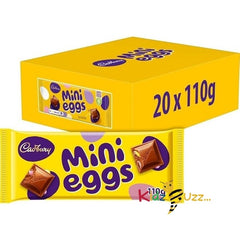 Cadbury Mini Eggs 110g Bar x 20 Bars - Full Box