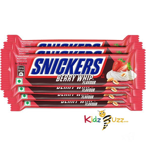 Snickers Berry Whip Peanut Chocolate Bar 40g (Pack Of 24)