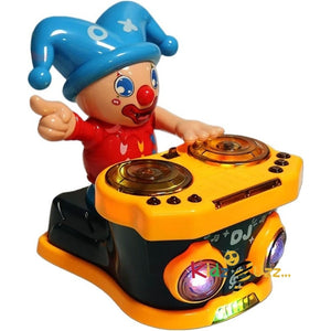 DJ Rock Clown Toy  Funny Electronic Gift