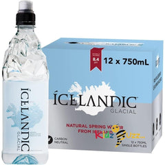 Icelandic Glacial Premium Still Water 750ml x 24