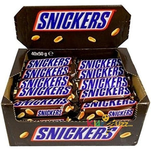 Snickers 50 Grams Bars Chocolate Bars x 24