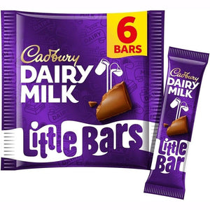 Cadbury Dairy Milk 6 Little Bars (Pack 48 Bars)