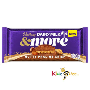 Cadbury Dairy Milk & More Nutty Praline Crisp