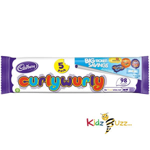 Cadbury Curly wurly  Chocolate- Chewy & Curly Golden Caramel