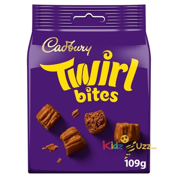 Cadbury Twirl Bites Chocolate Bag 109g Pack of 3