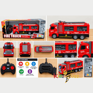 Fire Truck Fire Rescue, READY TO RUN ! RADIO CONTROL RACER CAR, AGES 3+