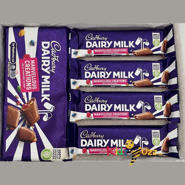 Cadburys Dairy Milk Marvellous Chocolate Bar Gift Box Hamper Birthday, Christmas Present