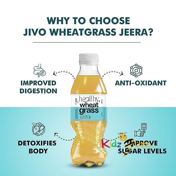 JIVO Healthy Wheatgrass Body Detoxifying & Immunity Booster Juice