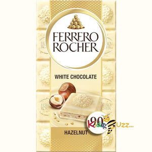 Ferrero Rocher White Chocolate Hazelnut 90g (Pack Of 12)