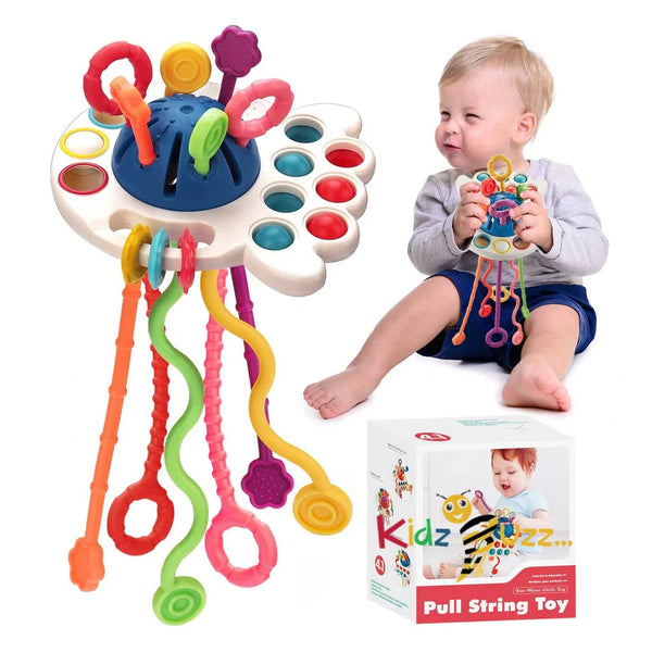 Montessori Toys for 1 Year Old Boys Girls-Baby Sensory Toys 6-12-18 Months,Pull String Toys