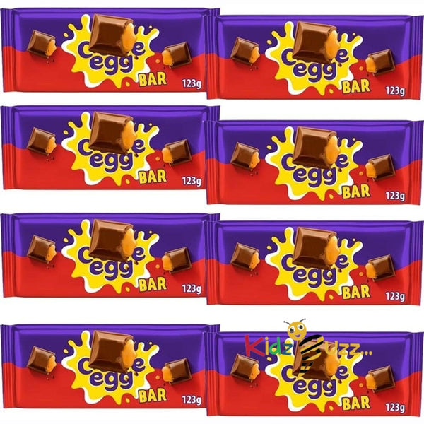 Cadbury Creme Egg Milk Chocolate Bar, 123g Pack Of 8