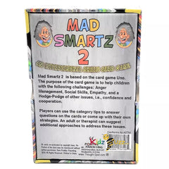 MAD SMARTZ 2: an Interpersonal Skills Card Game for Anger & Emotion Management, Empathy, and Social Skills
