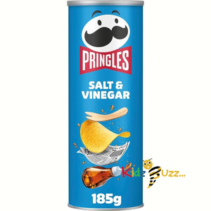 Pringles Salt & Vinegar Sharing Crisps 185g x 6pcs
