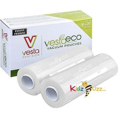 Vacuum Seal Rolls Embossed 2 Vacuum Seal Rolls 11 Inches x 20 Feet 28cm x 6m