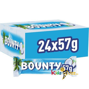 Bounty Milk Chocolate Bar 24 X 57G