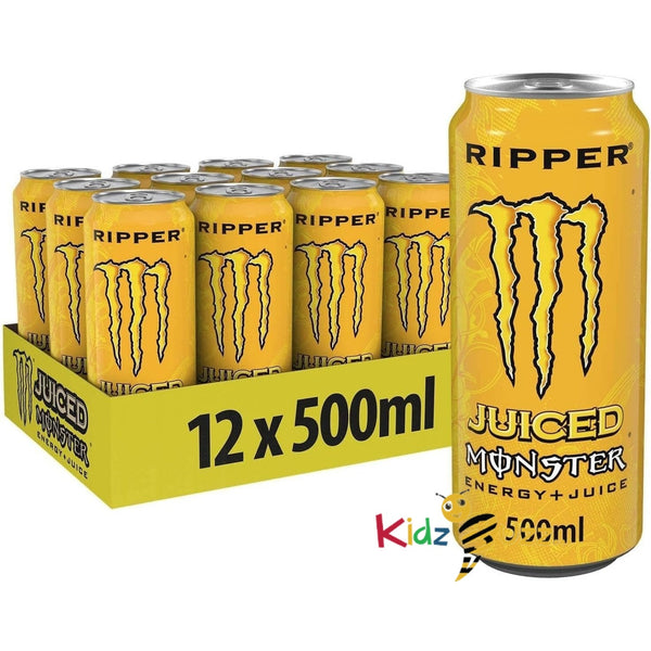 Monster Energy Drink 12x500ml Juiced Ripper