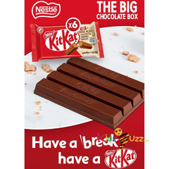 Nestlé Big Chocolate Box 30 Bars – Chocolate Bars Multipack, Assorted Chocolates Gift Box with KitKat, Aero, Yorkie & Munchies