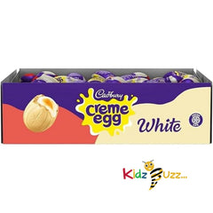 Cadbury White Chocolate Creme Egg Pack of 48 Easter, Egg Hunt