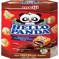 Hello Panda Biscuits With Chocolate Falvoured filling 50g