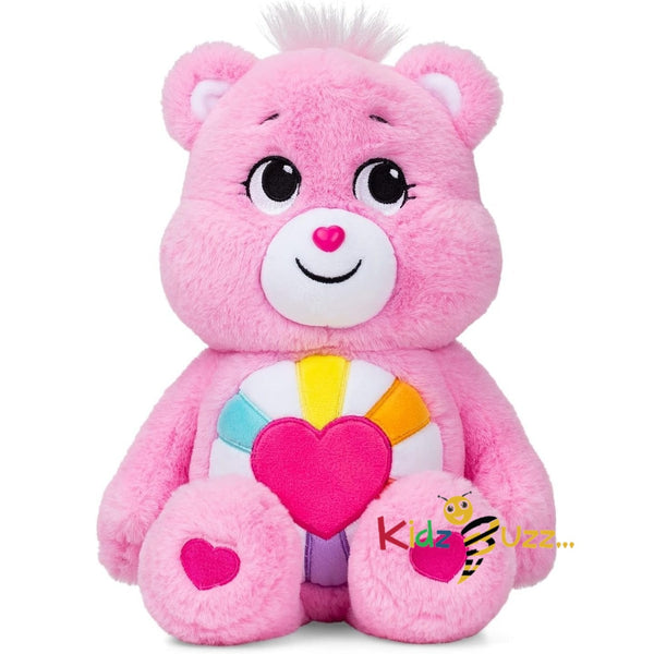 Care Bear Hopeful Heart Bear Soft Toy For Kids- Collectible Cute Soft Toy
