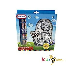 Little Tikes Children's Bath Mitt & 4 Mitt Colouring Crayons - bath time play