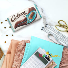 Galaxy Chocolate Bar, Salted Caramel & Milk Chocolate, 135g Pack of 24 - kidzbuzzz