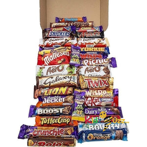 Mix Chocolate Gift Hamper 60 Different Full Size Chocolate Bars Hamper For All Occasions