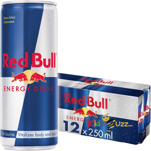 Red Bull Energy Drink 250 ml x12 Powerful Energy Drink