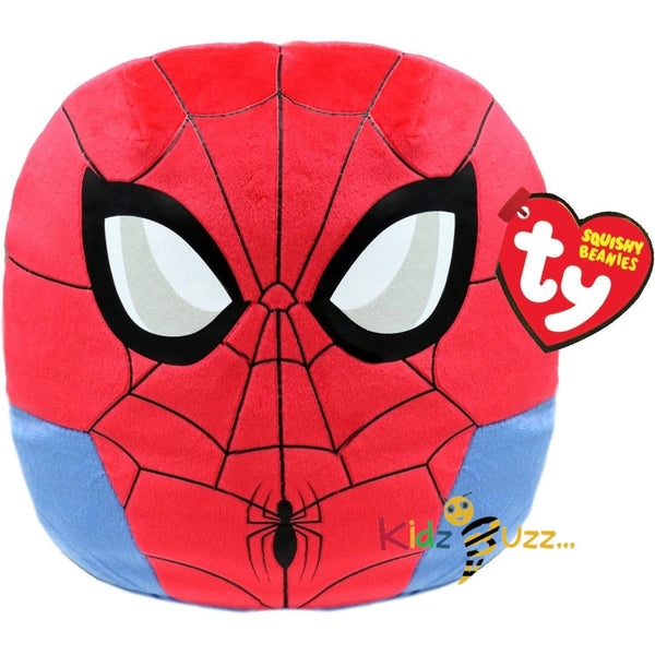 TY Marvel Avengers Spiderman ,Squishy Beanie Baby Soft Plush Marvel Toys | Collectible Cuddly Stuffed Teddy