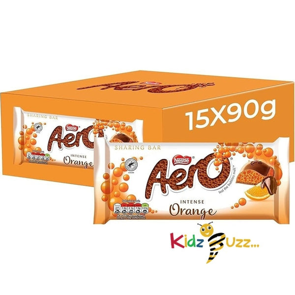 Aero Festive Orange Chocolate Sharing Bar - Pack of 15 x 90G