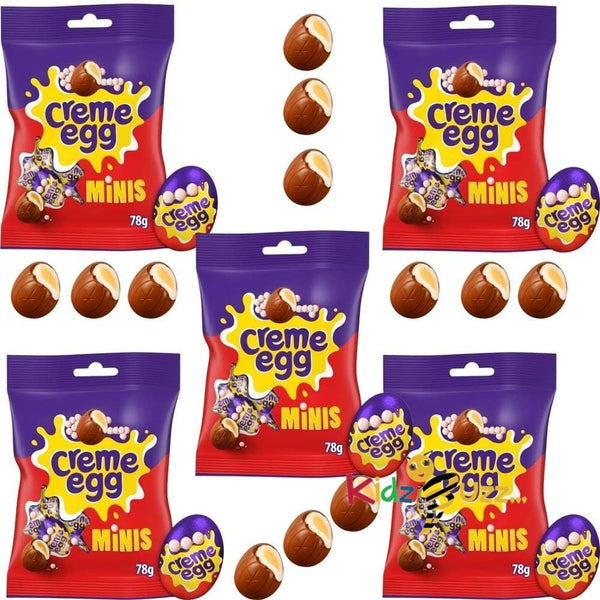 Cadbury Mini Creme Eggs Chocolate Eggs 78g Pack Of 12