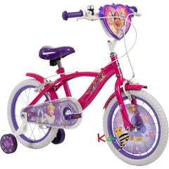 Disney Princess 16-inch Kid's Bike, by Huffy, aged 4-6 years, Pink