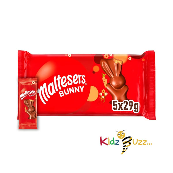 Maltesers Milk Chocolate Bunny Multipack 5 x 29g Pack Of 10